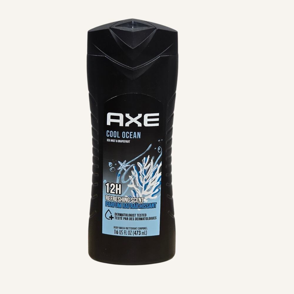 AXE Cool Ocean Men's Body Wash 16 fl oz Sea Mist and Grapefruit Scent